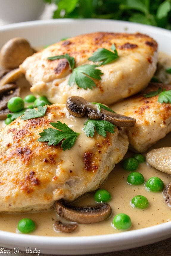 creamy flavorful chicken dish