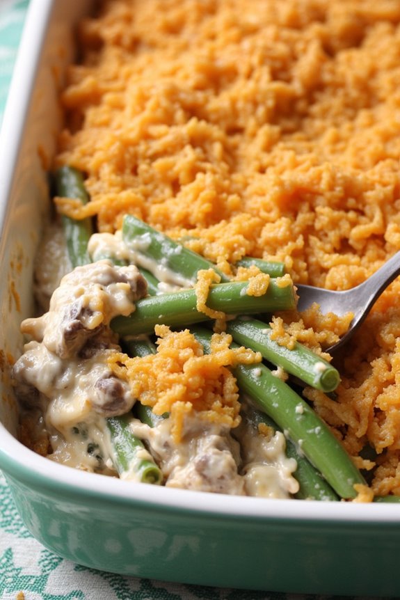 creamy green bean casserole