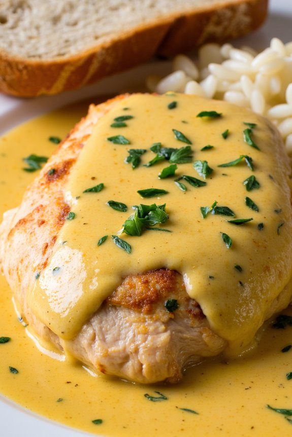 creamy mustard chicken delight