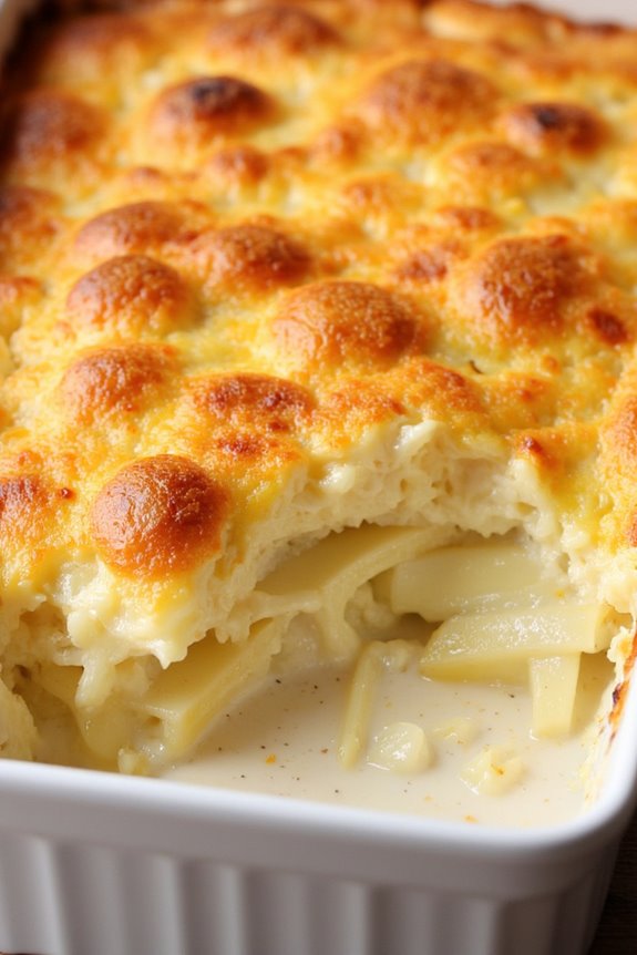 creamy potato bake indulgence