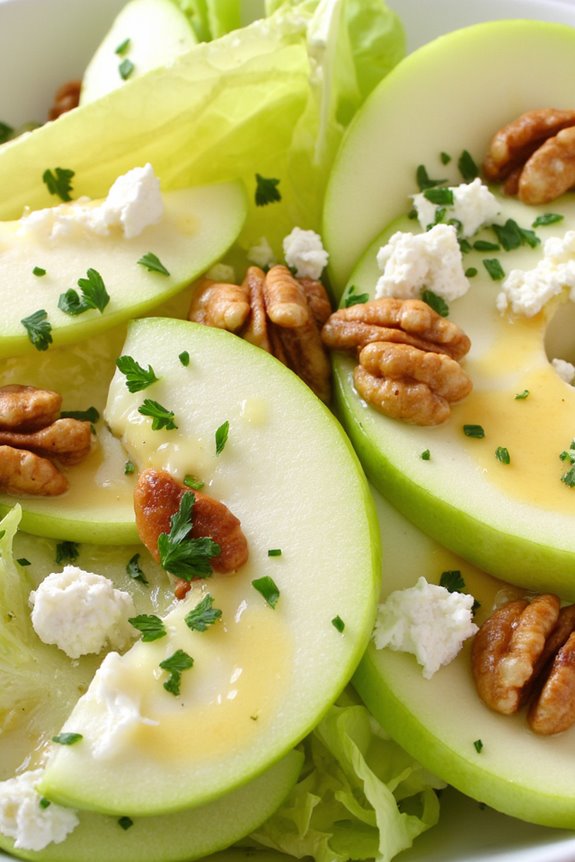 crisp endive sweet apples