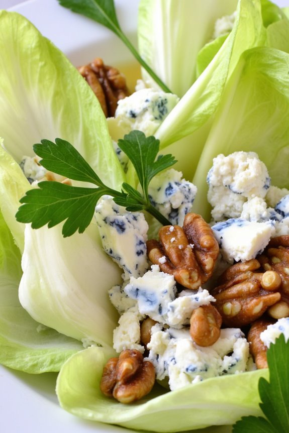 crisp endive tangy roquefort
