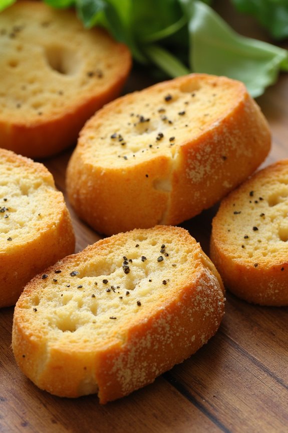 crispy baguette croutons recipe