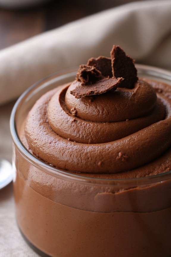 decadent airy chocolate indulgence