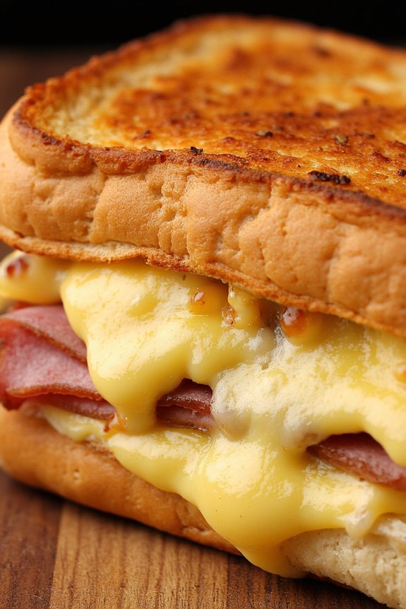 decadent french bistro sandwich