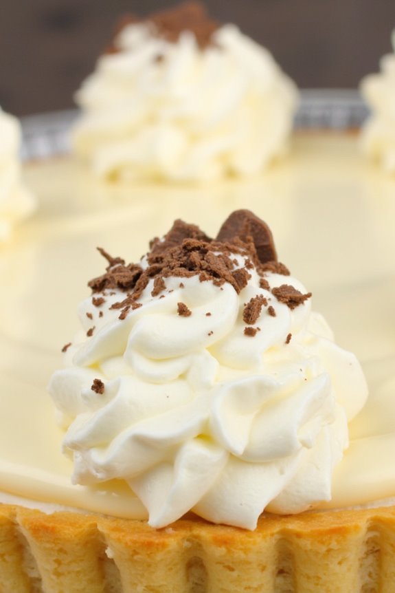 decadent white chocolate pie