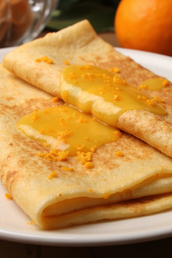 delicate orange flavored cr pes