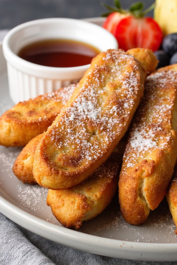 delicious breakfast finger food