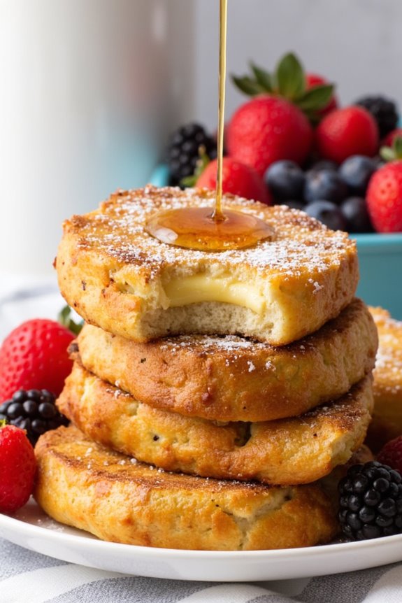 delicious brunch ready baguette bites