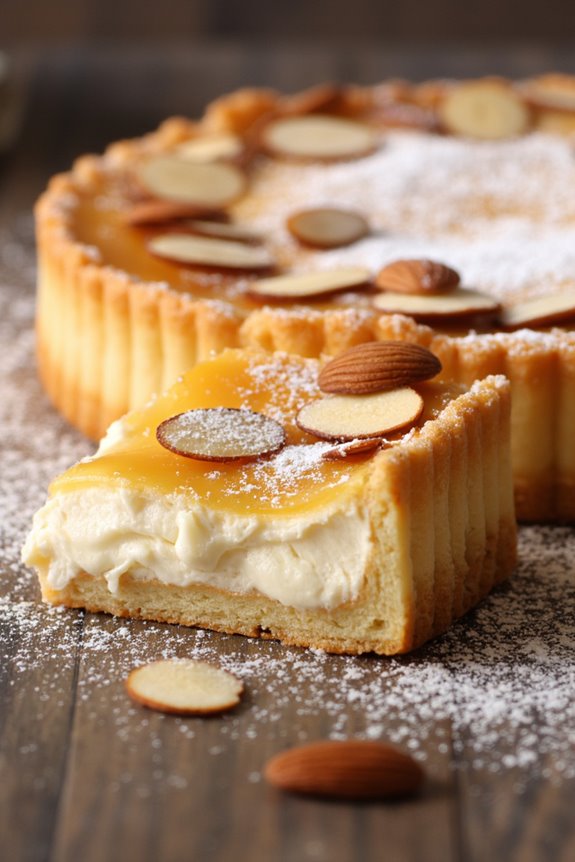 deliciously rich almond pastry