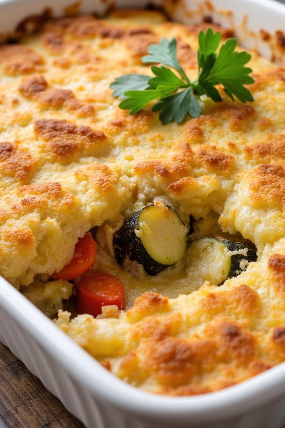 delightful comforting vegetable gratin