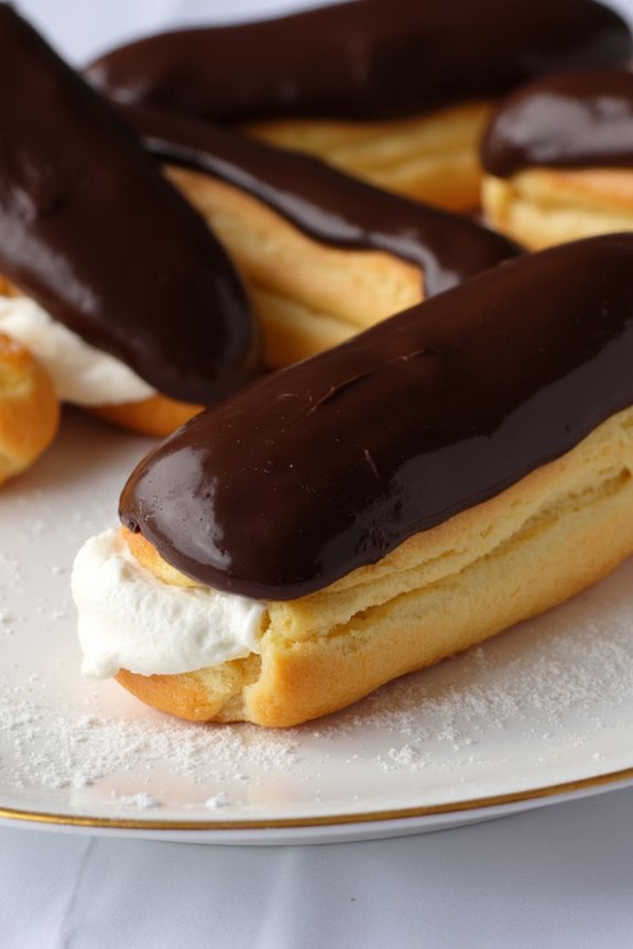 delightful creamy french pastries