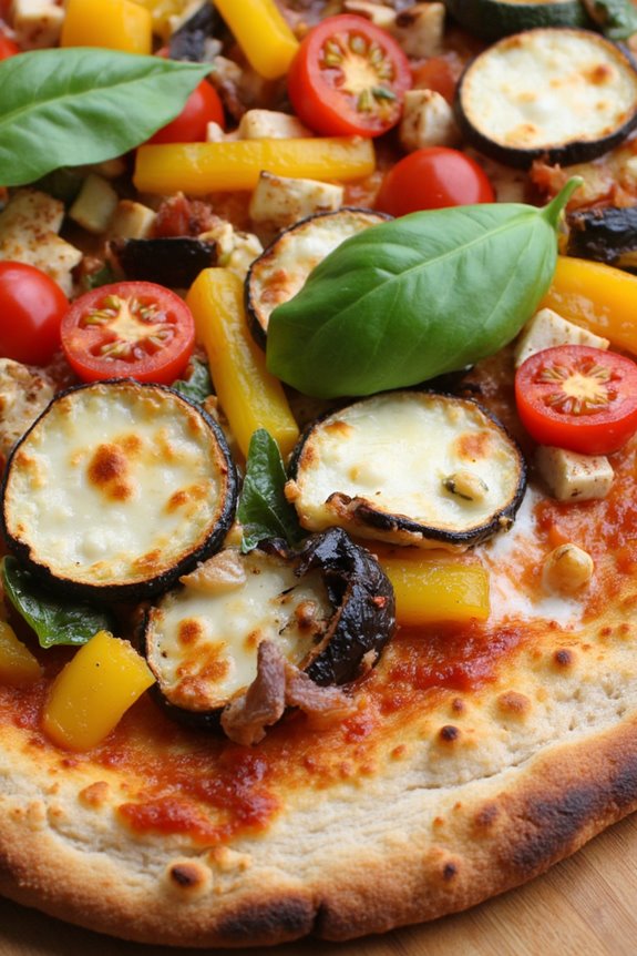 delightful ratatouille pizza recipe