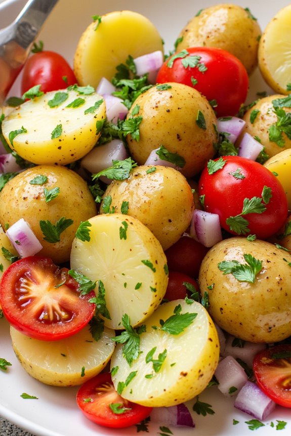 delightful summer potato salad