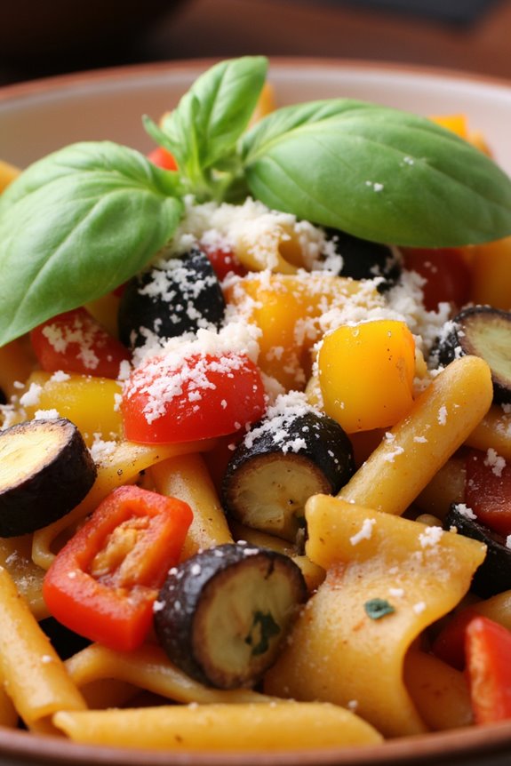 delightful vegetable pasta fusion
