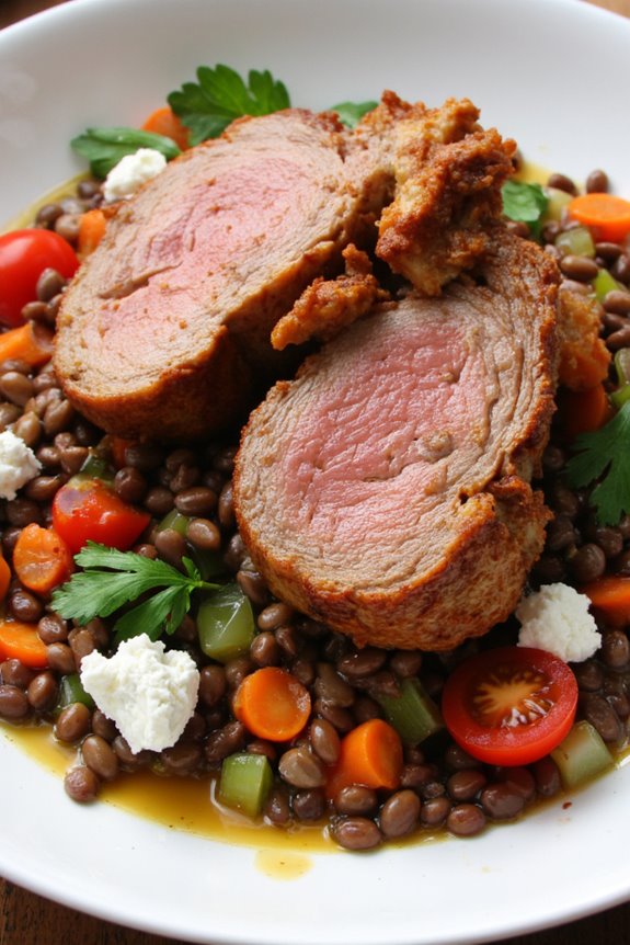 duck and lentil delight