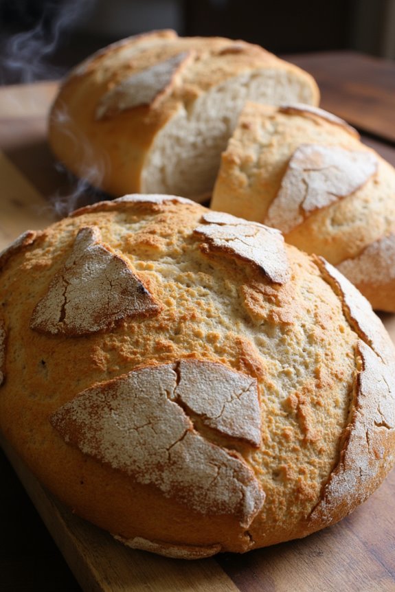 easy no knead french bread