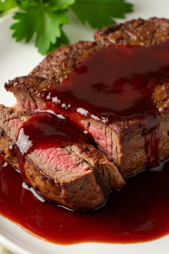 elegant beef tenderloin dish