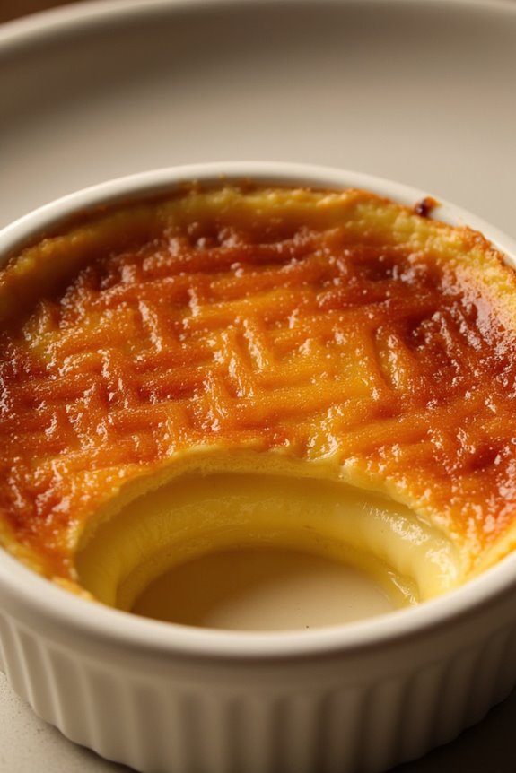 elegant creamy custard dessert