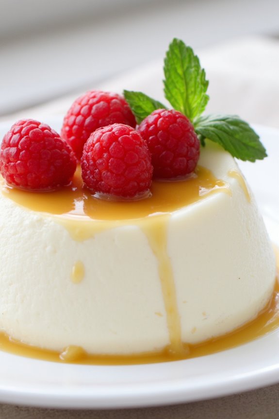elegant creamy italian dessert