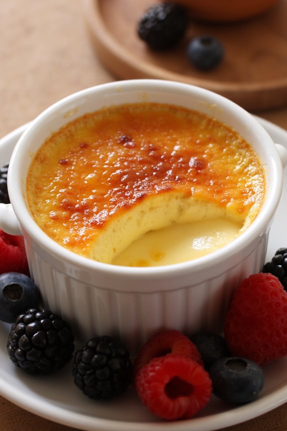 elegant custard dessert masterpiece