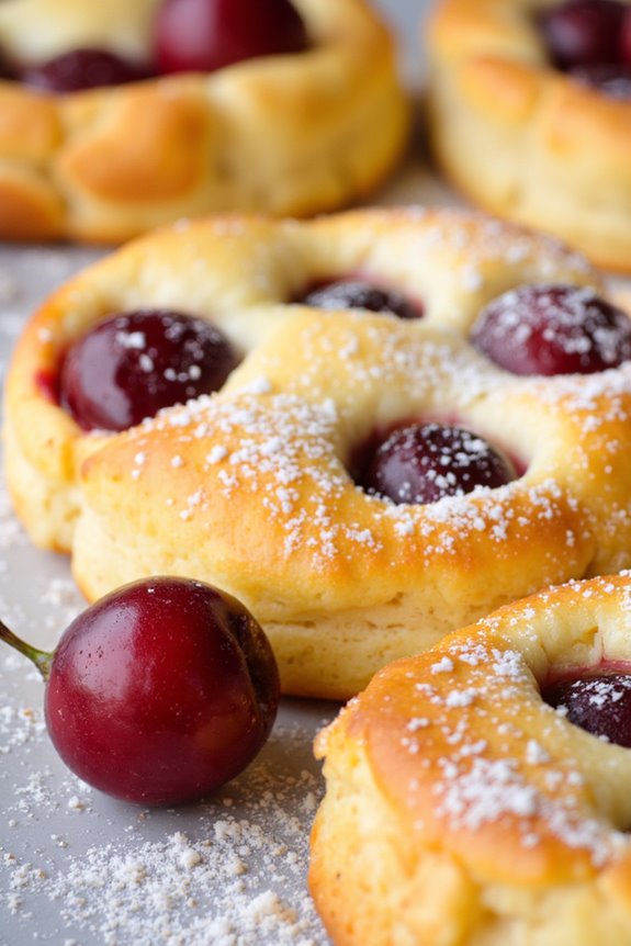 elegant custard fruit dessert