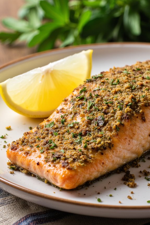 elegant flavorful salmon dish