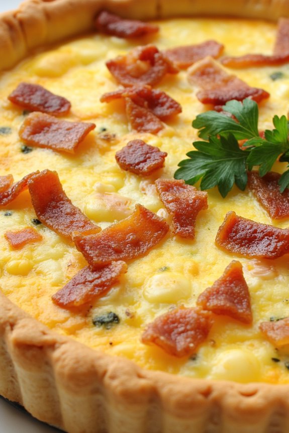 elegant french brunch dish