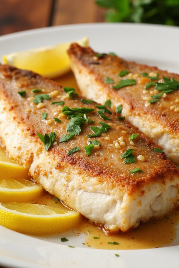 elegant french fish dish