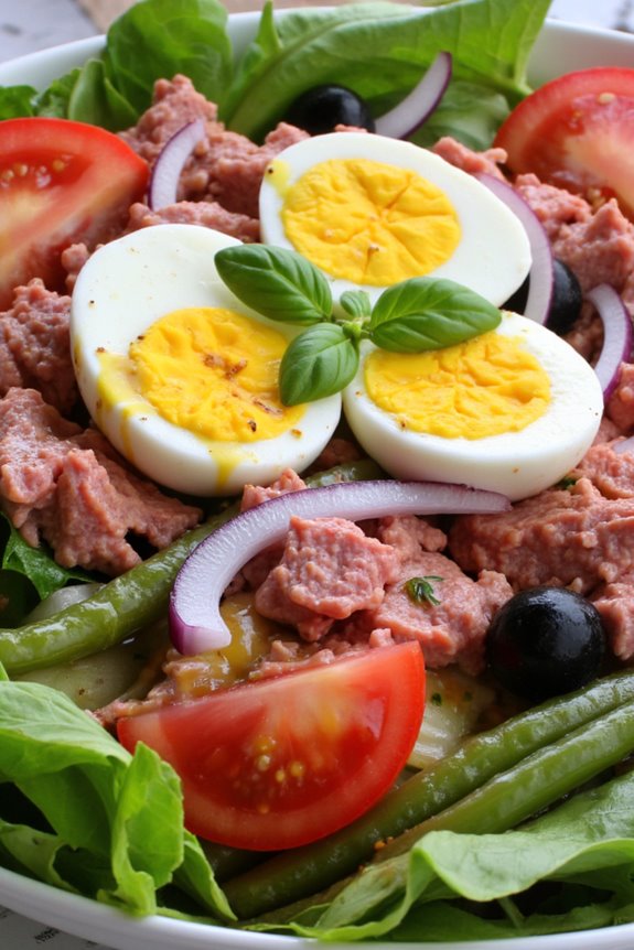 elegant french vegetable salad