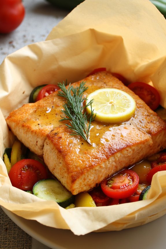 elegant salmon cooking method