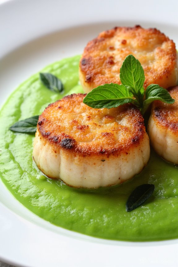 elegant seafood spring dish