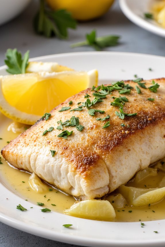 elegant sole fish preparation