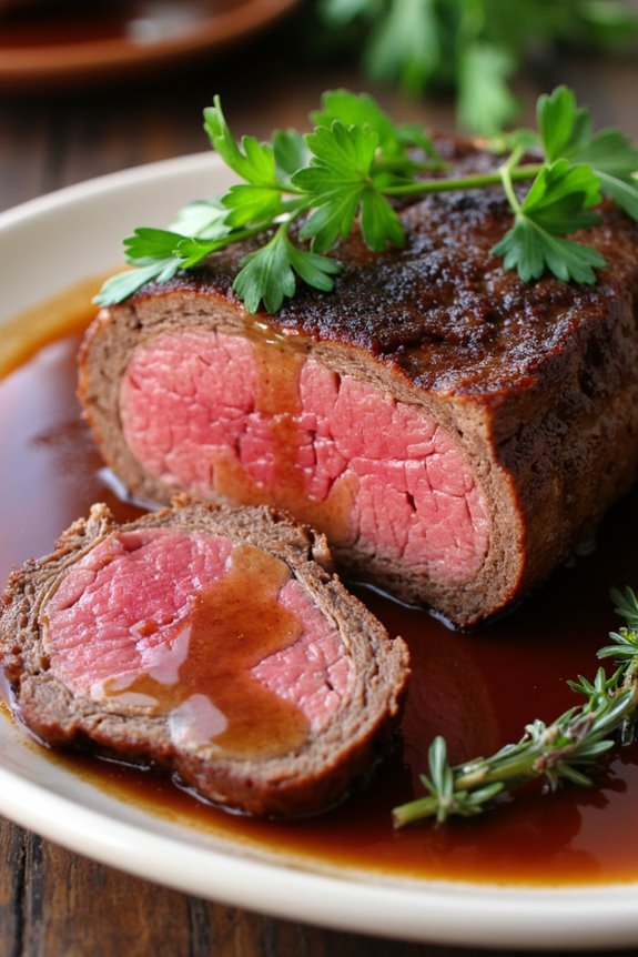 elegant tenderloin beef dish