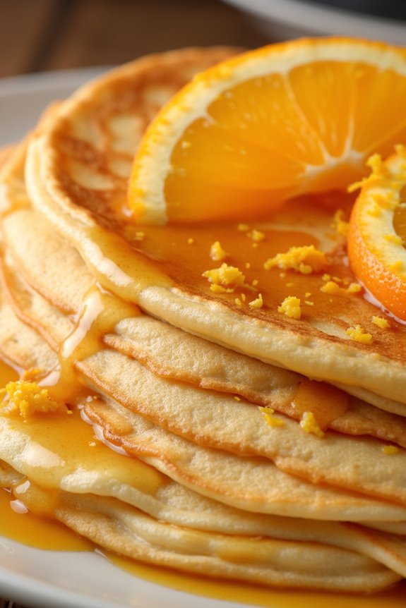 flamb ed orange cr pe delight