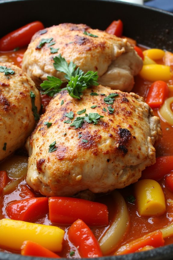 flavorful chicken medley dish