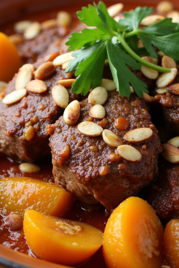 fragrant moroccan lamb dish
