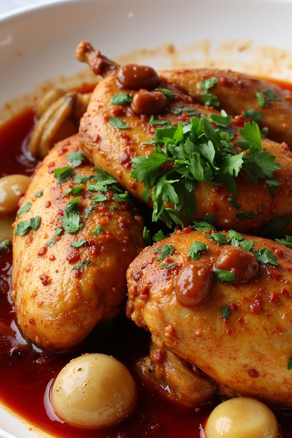 french slow cooked chicken dish