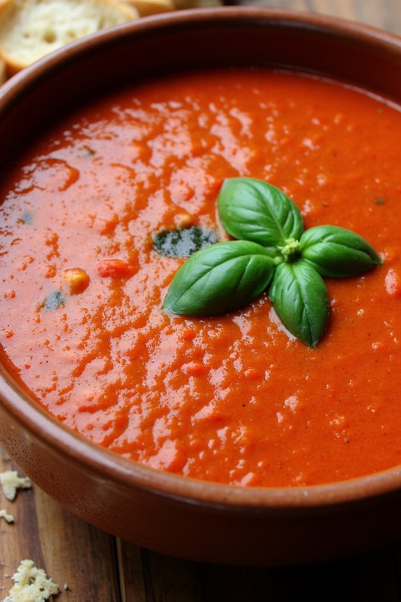 fresh vibrant comforting soup