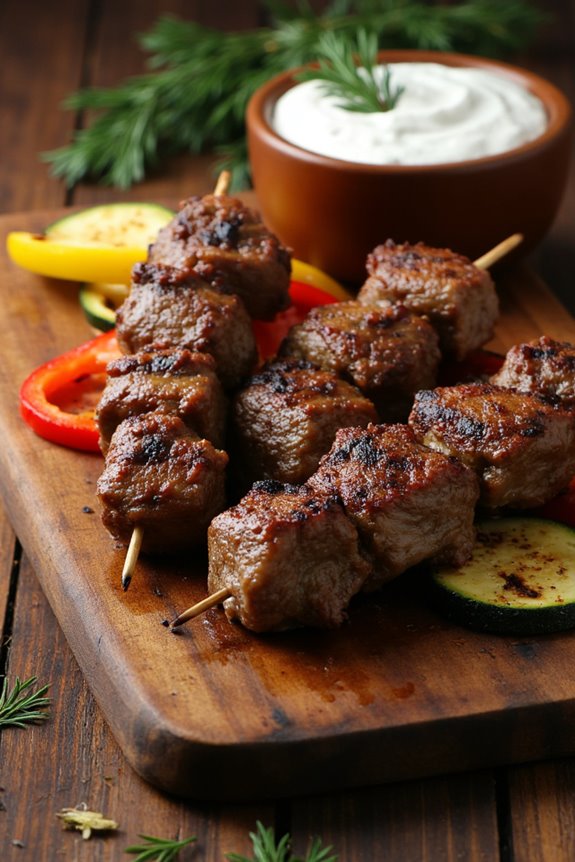 grilled lamb kebabs recipe