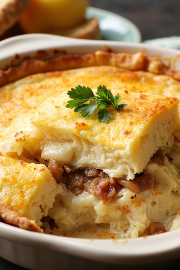 hearty french alpine casserole