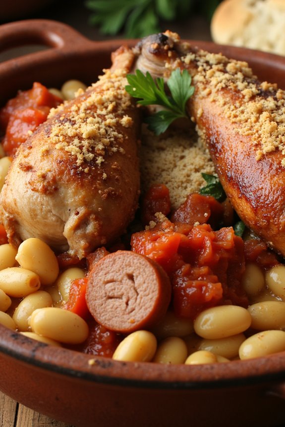 hearty french meat casserole