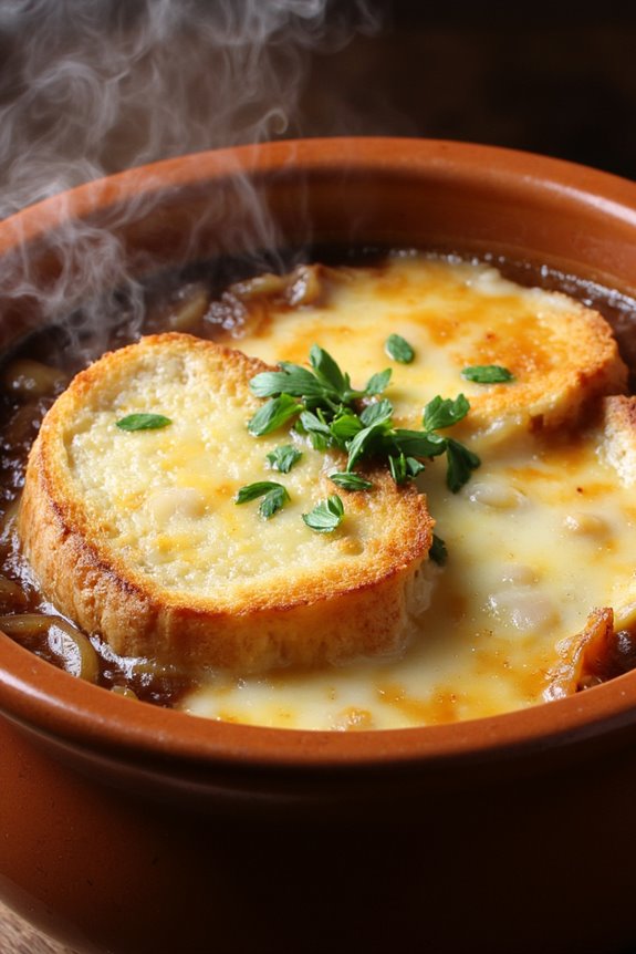 hearty french onion soup