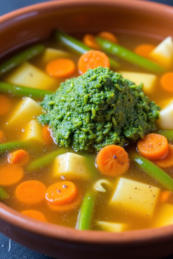 hearty nutrient rich vegetable soup