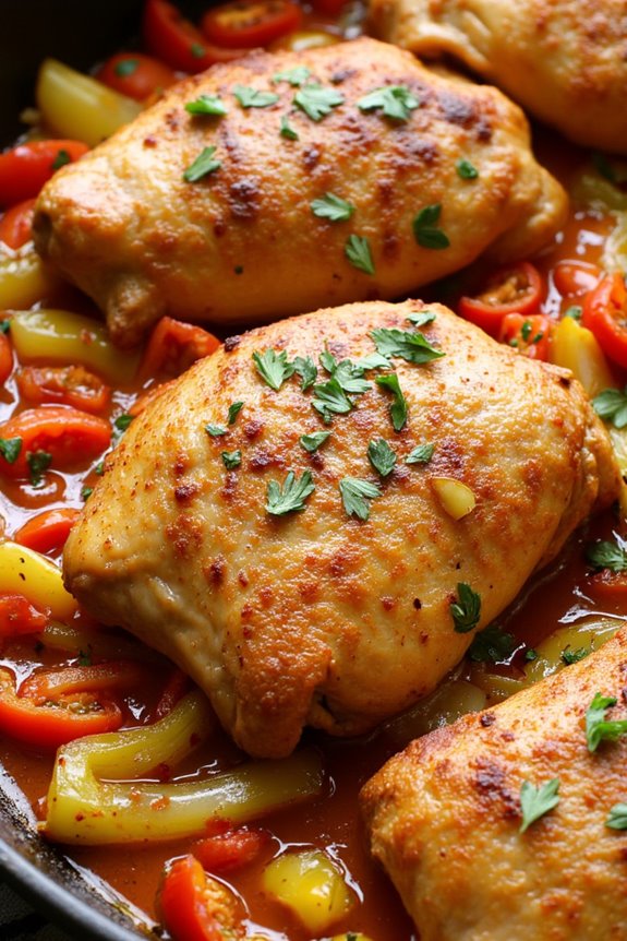 hearty one pot chicken dish