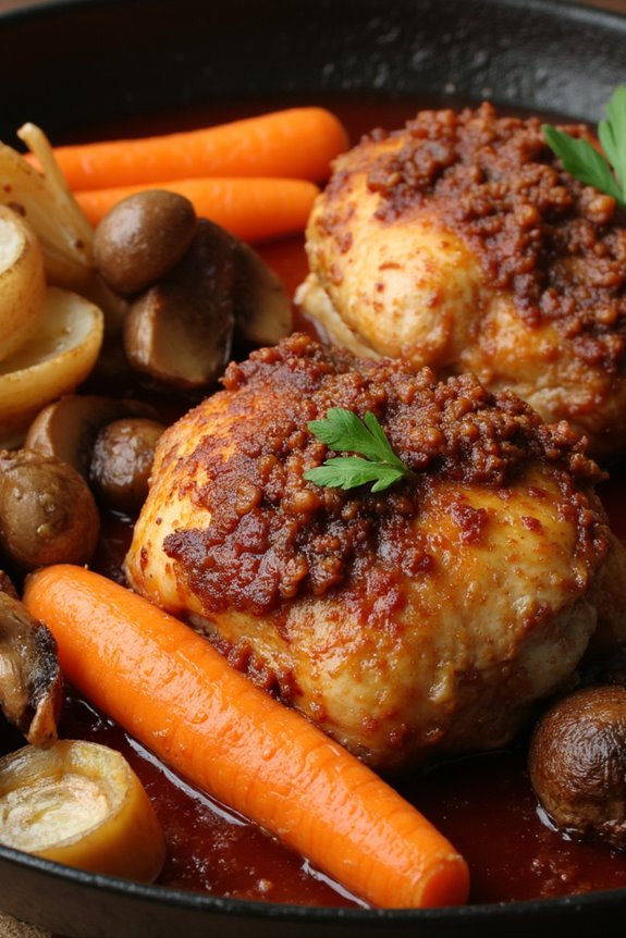 hearty rustic chicken dish