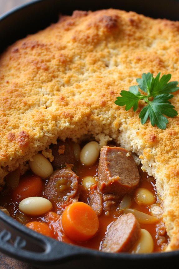 hearty traditional french casserole