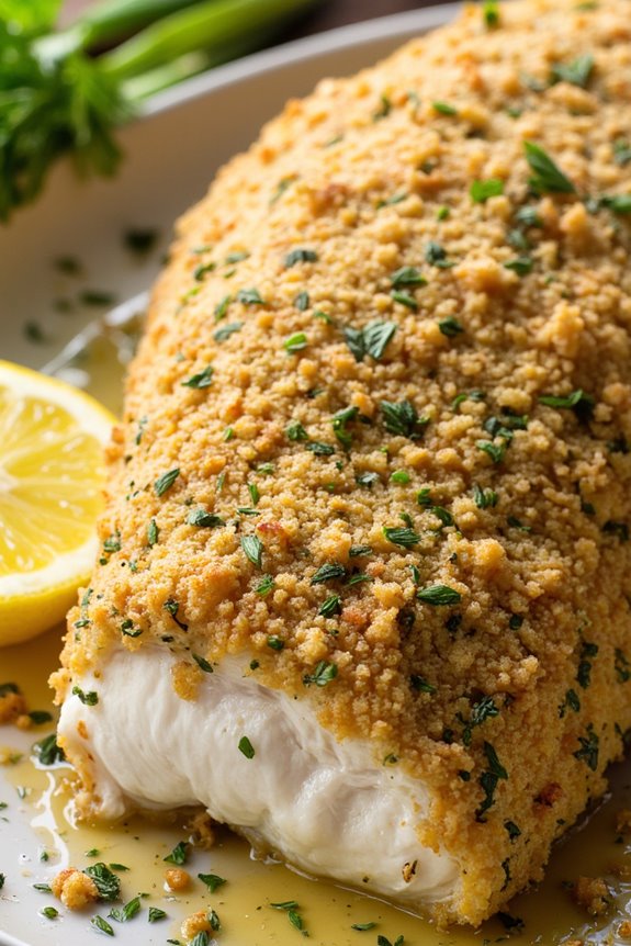 herb crusted fish easy preparation