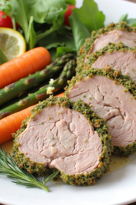 herb crusted pork tenderloin recipe