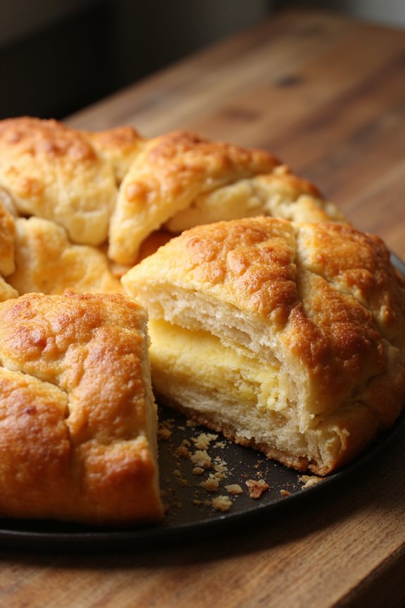 king s cake with frangipane